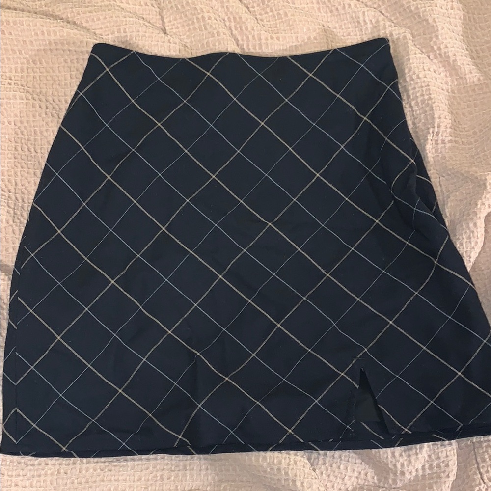 Abercrombie & Fitch plaid mini skirt
